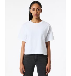 American Apparel Womens Fine Jersey Boxy T-shirt