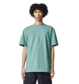 Pique Unisex Mockneck T-shirt (American Apparel)