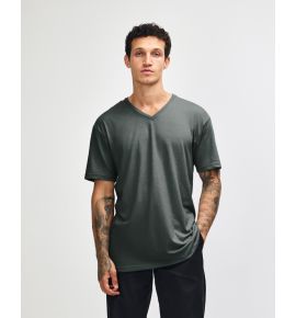 American Apparel® CVC Unisex V-Neck T-Shirt