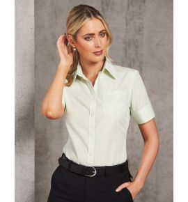 Women's Balance Stripe Short Sleeve Shirt