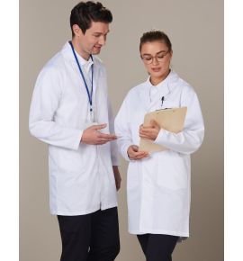 Unisex Long Sleeve Lab Coat