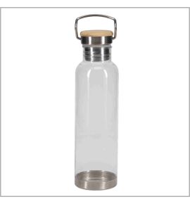 Tritan Bottle With Bamboo Lid