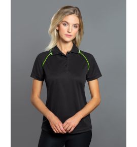 Ladies CoolDry Short Sleeve Contrast Champion Polo