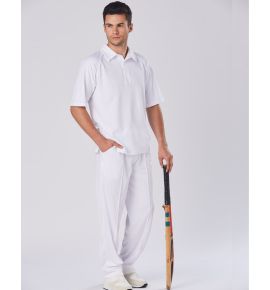 Men's Short Sleeve Cricket Polo