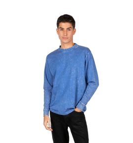 Ramo Mens Stone Wash Long Sleeve Tee