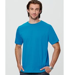 Men's Savvy 100% Cotton Semi-Fitted Tee Shirt