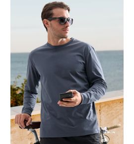 Mens Premium Cotton Face L/S Tee