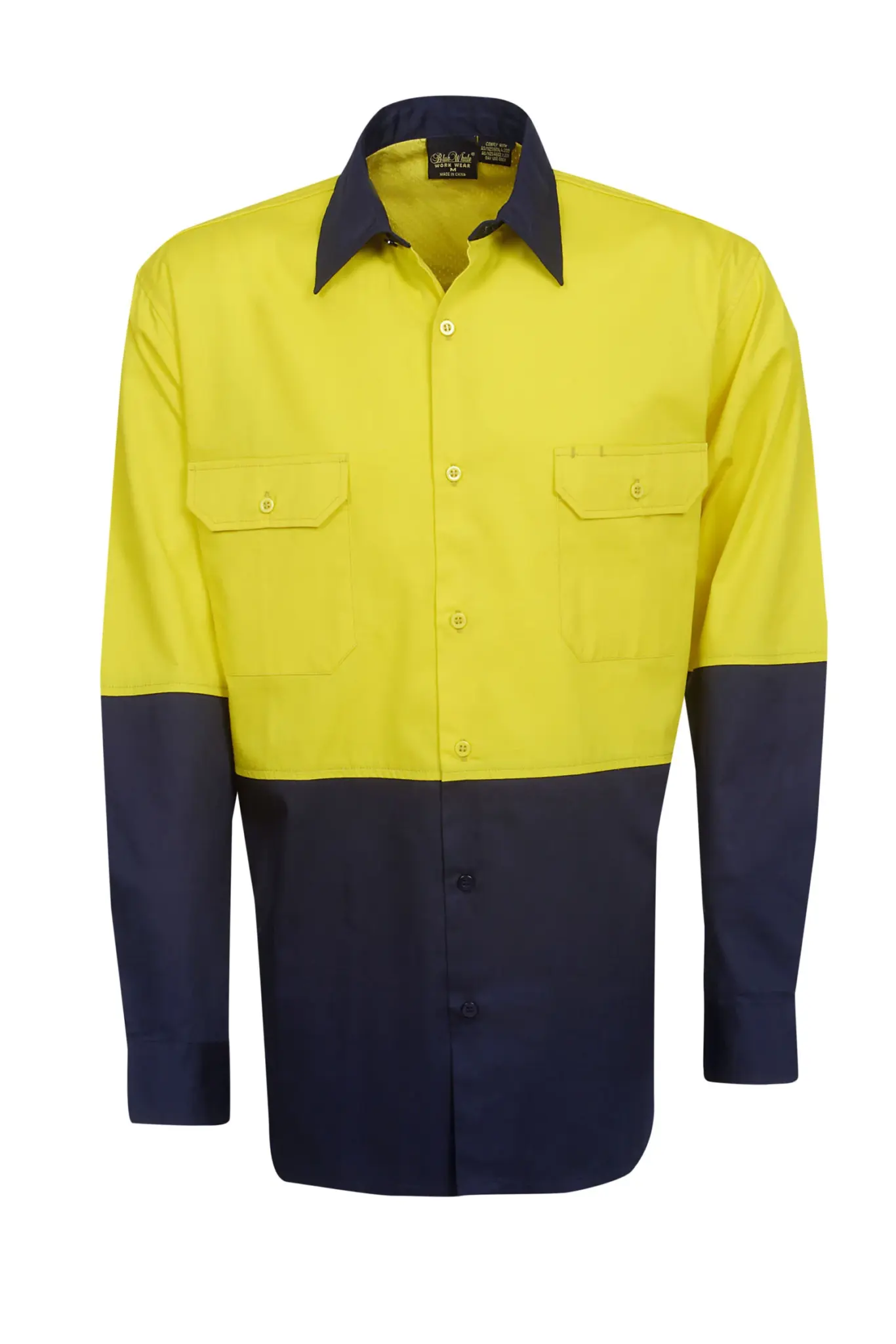 Hi Vis Twill Shirts - Long Sleeve - Day Use - Image 1