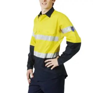 Hi Vis Cotton Twill Shirt