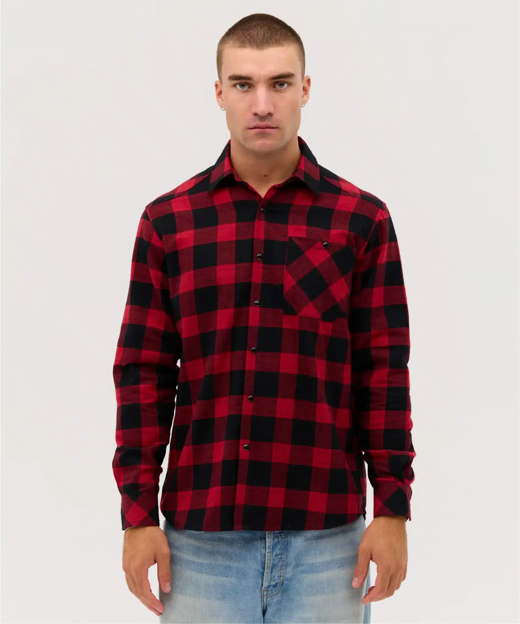 Sportage/BAXSY Base Flannel Long Sleeve Shirt - Image 1