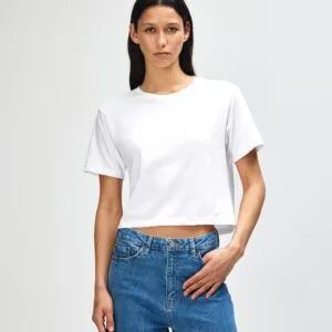 American Apparel Womens Fine Jersey Boxy T-shirt