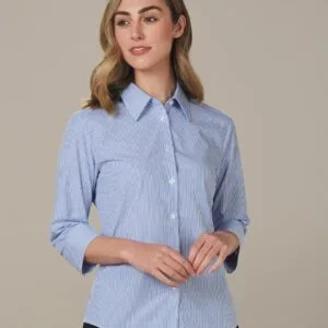 Women's Balance Stripe 3/4 Sleeve Shirt