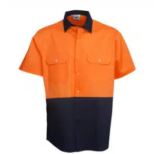 Hi Vis Drill Shirts - Short Sleeve - Day Use