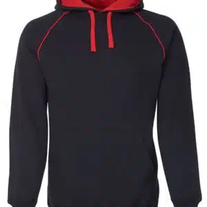JB's Wear Kids Contrast Fleecy Hoodie Without Zip