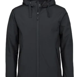 Podium Three Layer Hooded Softshell Jacket