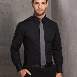 Men's Cotton/Poly Stretch Long Sleeve Shirt