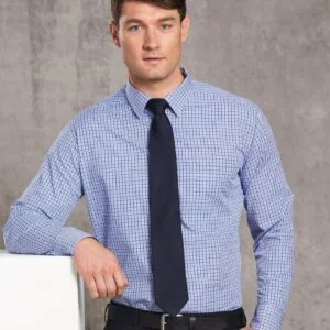 Men’s Multi-Tone Check Long Sleeve Shirt