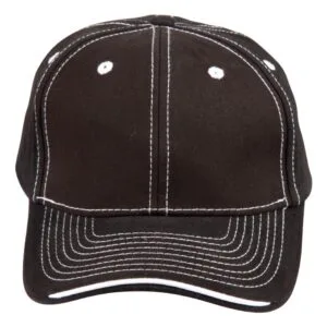 Premium Cotton Twill Contrast Trim Cap