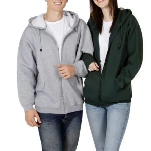 Blue Whale Full Zip Fleecy Hoodie - Unisex