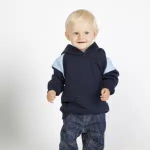 Ramo Kids Shoulder Contrast Panel Hoodies