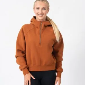 Ramo Ladies/Girls Cotton Care Half-Zip