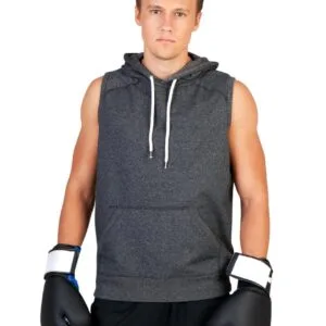 Ramo Men's Heather SLEEVELESS Hoodies - Greatness Range