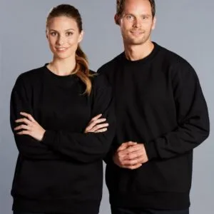 Unisex Eagle Fleece American Style Crew Sweat Top