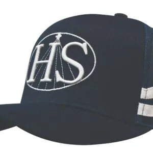 American Premium Twill/Mesh Deep Fit Trucker with Stripes