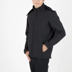 Ramo Mens Soft Shell Hooded Jacket-Tempest Range