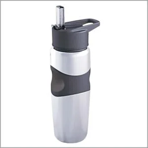 Silver Sport Drink Bottle