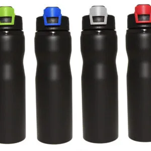 SS Drink Bottle with Coloured Lid