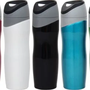 Double Wall Tumbler With Push Button