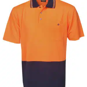 Hi Vis Light Weight Cooldry Polo - Short Sleeve