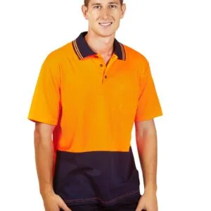 Hi Vis Drop Needle Cotton Polo