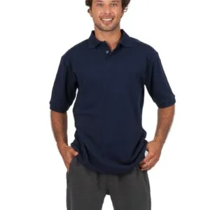 Men's Cotton Pique Knit Polo