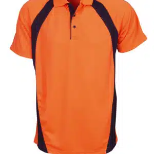 Hi Vis Coolfast Mini Waffle Polo - Kids