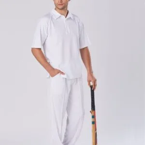 Men's Short Sleeve Cricket Polo