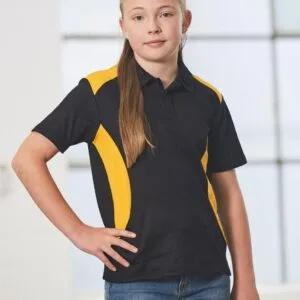 Kids Winner TrueDry Contrast Short Sleeve Polo