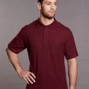 Unisex Pocket Short Sleeve Polo