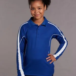 Kid's Long Sleeve Legend Plus Polo