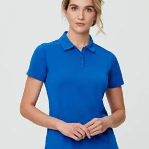 Ladies Bamboo Charcoal Corporate Short Sleeve Polo