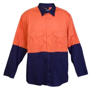 Ramo 100% Combed Cotton Drill Long Sleeve Shirts