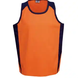 Hi Vis Cooldry Side Panel Singlet