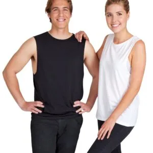 Ramo 160gsm 100% combed cotton sleeveless tee