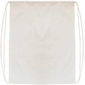 Drawstring Calico Bag