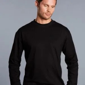 Men's Crew Neck Long Sleeve Tee