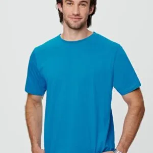 Men's Savvy 100% Cotton Semi-Fitted Tee Shirt