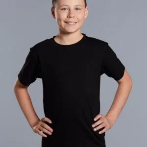 Kid's Savvy 100% Cotton Semi-Fitted Tee Shirt