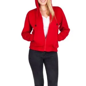 Ramo Ladies/Juniors Zipper Hoodies with Pocket