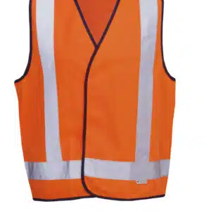 Hi Vis Safety Vest ( Day / Night Use - X Pattern )